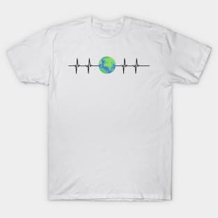 heart beat-planet T-Shirt